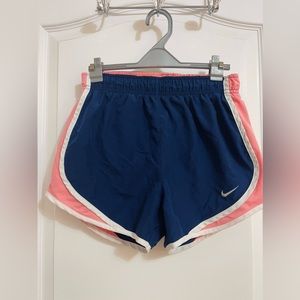 Nike Dry Tempo Running Shorts XS Navy/Pink